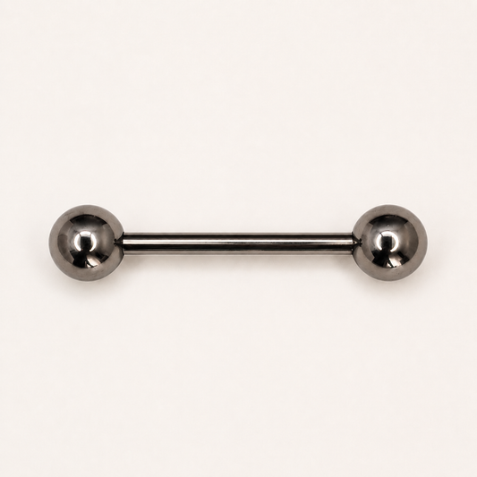 Silver Titanium 5 mm Ball Tongue Barbell