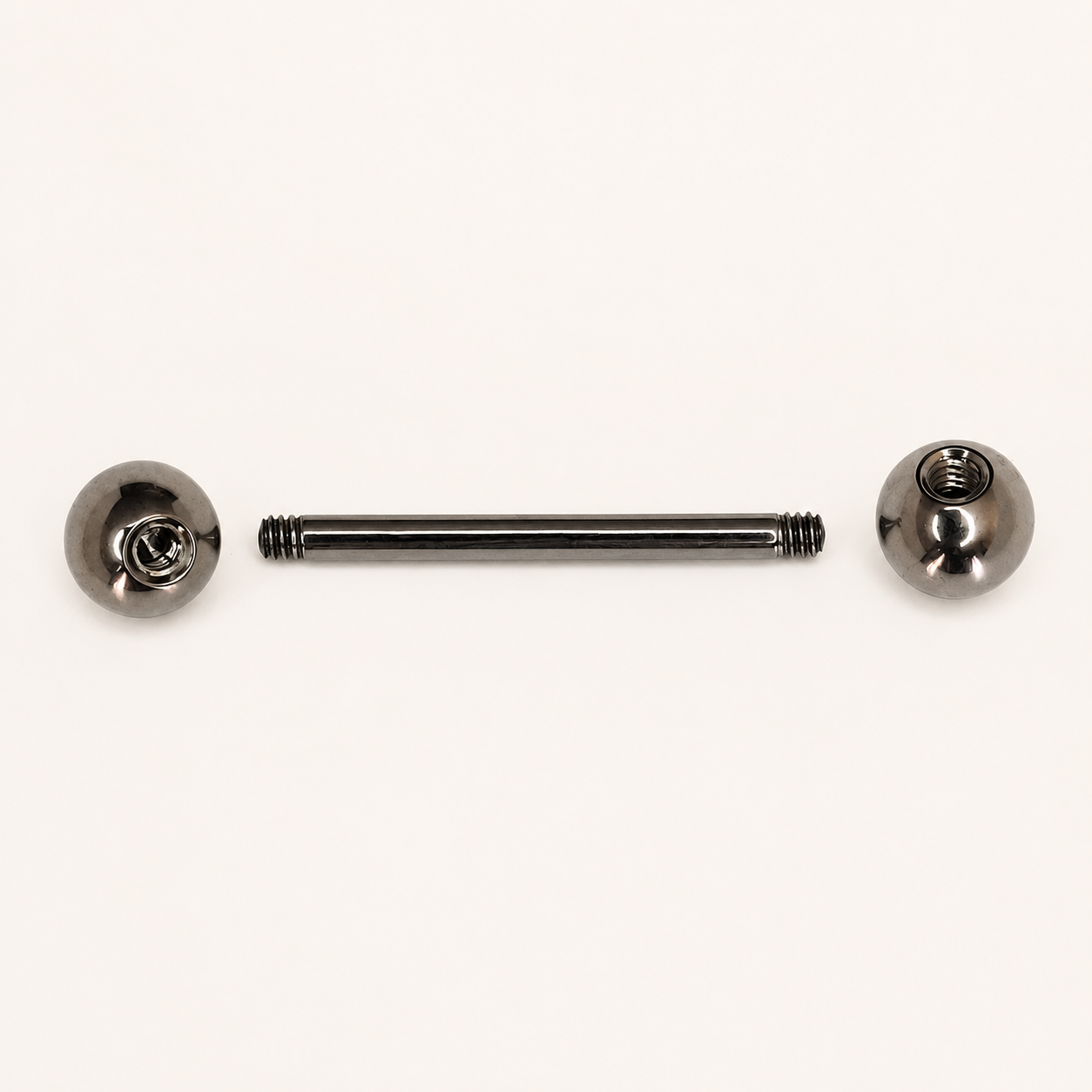 Silver Titanium 5 mm Ball Tongue Barbell